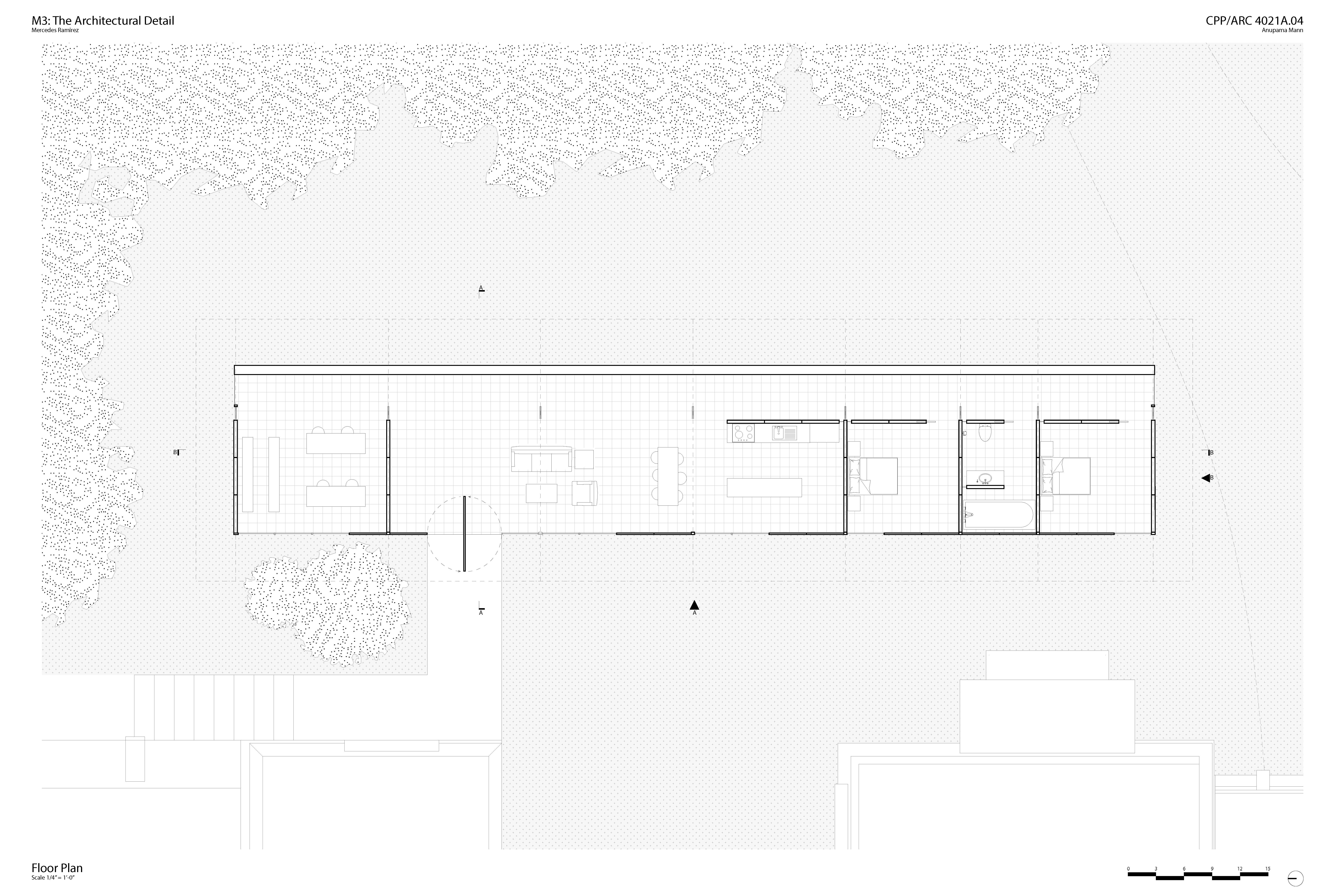 Roofscape with gardens and outdoor kitchens